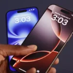iPhone 16 Pro Display outdoor visibility and thin bezels test