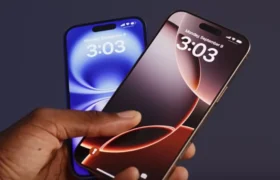 iPhone 16 Pro Display outdoor visibility and thin bezels test