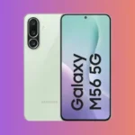 Samsung Galaxy M56 5G Super AMOLED Plus display outdoor visibility test under direct sunlight