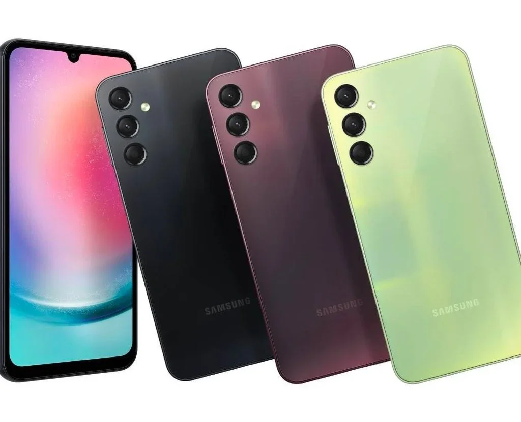 Samsung Galaxy A24 outdoor display brightness and viewing angles test