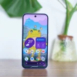 Google Pixel 10 Display screen outdoor visibility and brightness test sample