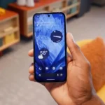 Google Pixel 8a display outdoor brightness and viewing angles test