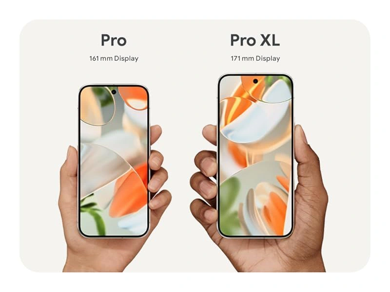 Google Pixel 9 Pro XL Display test under direct sunlight showing peak brightness performance