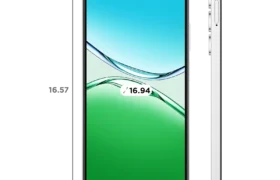 Oppo A05 Display screen testing outdoor brightness and color calibration