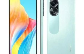 OPPO A58 6.72-inch FHD+ Sunlight Display screen showing vibrant visuals