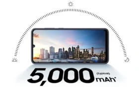 Samsung Galaxy A05 display outdoor brightness and color accuracy test