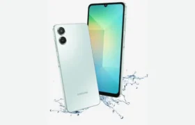 Samsung Galaxy A06 PLS LCD display outdoor visibility and brightness test