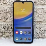 Samsung Galaxy A15 Super AMOLED display outdoor brightness test