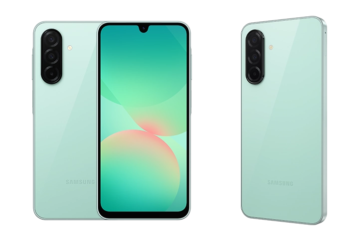 Samsung Galaxy A26 outdoor brightness and screen display test