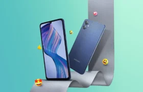Samsung Galaxy F05 display outdoor brightness and viewing angles test