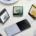 Samsung Galaxy Z Flip 6 display visibility test in direct sunlight