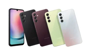 Samsung A24 Review real world testing showing display and camera setup