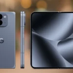Google Pixel 10 Pro Fold review displaying camera module and outer hinge build