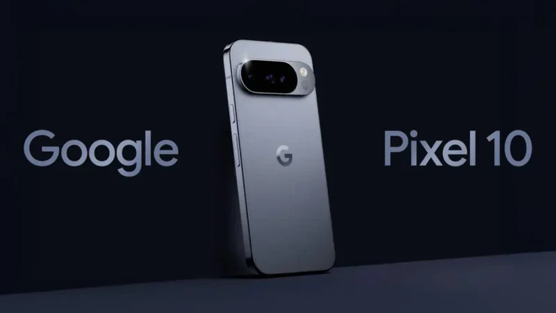 Google Pixel 10 review smartphone back panel and camera setup