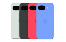 Google Pixel 10a review unit showcasing matte back finish and camera visor setup