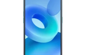 Front view of the OPPO A35 featuring a 6.52-inch HD+ IPS LCD display screen with a waterdrop notch design