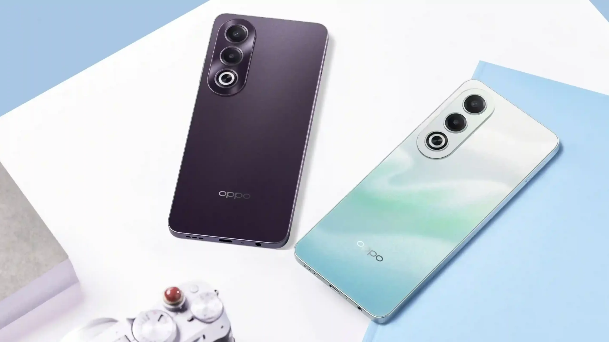 Oppo K12x review displaying matte design, camera module, and durable body frame