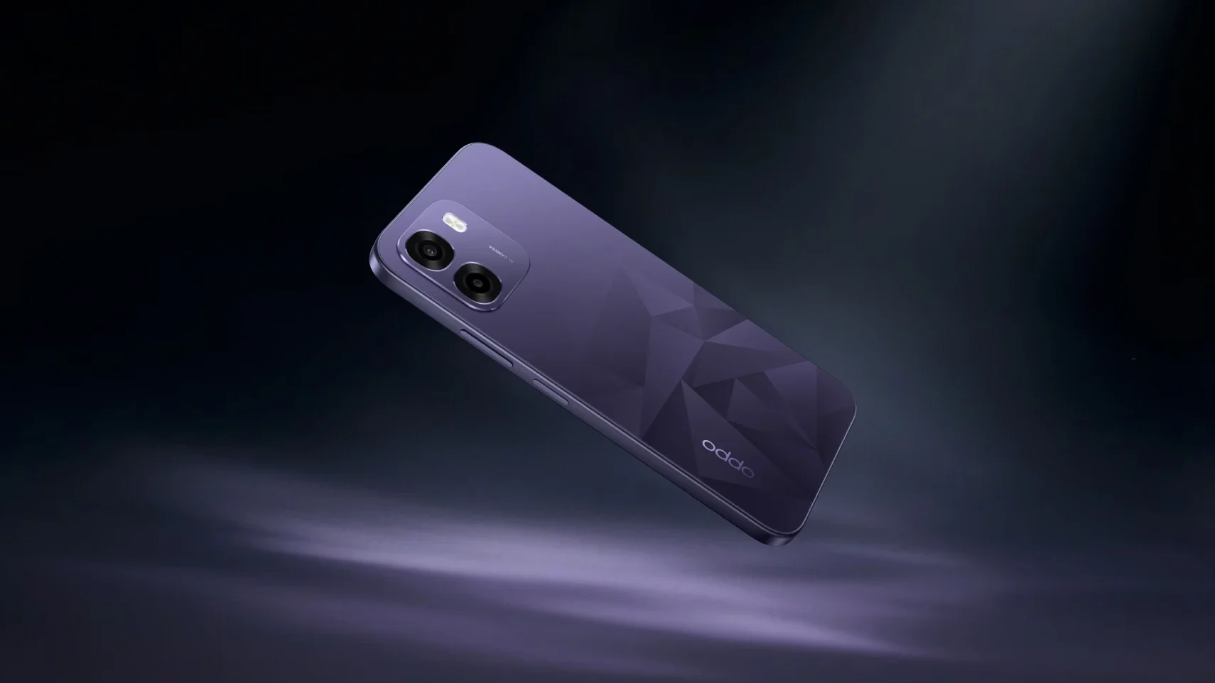 Oppo K14 review unit showing display and rear camera module