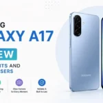 Samsung A17 Review displaying back design and camera module