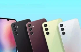 Samsung A25 Review showing rear camera design and build quality