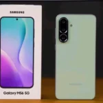 Real world testing and hands on Samsung M56 review displaying back panel and camera setup