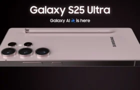Samsung Galaxy S25 Ultra Review displaying titanium body and amoled display