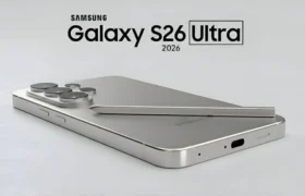 Samsung S26 Ultra review displaying titanium build and camera setup