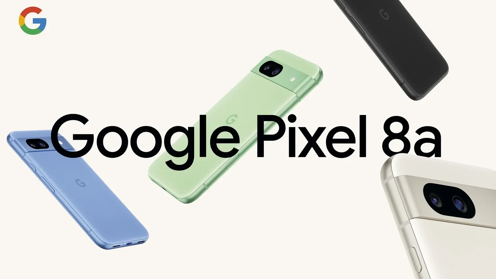 Google Pixel 8a Review showcasing matte back design and camera visor