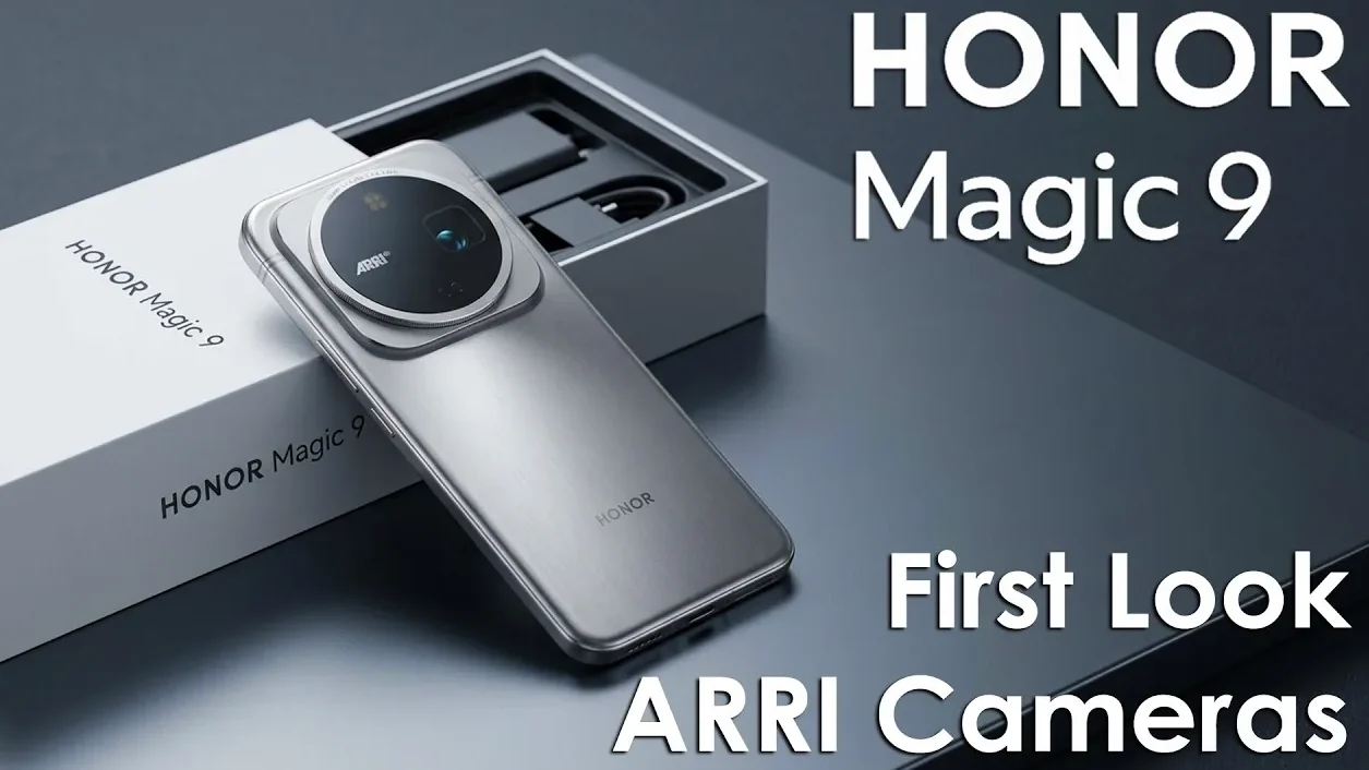 Honor Magic 9 series launch date poster with dual 200MP camera design