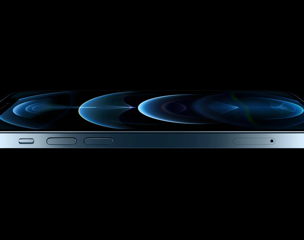 iphone 12 pro max review showcasing stainless steel design and camera