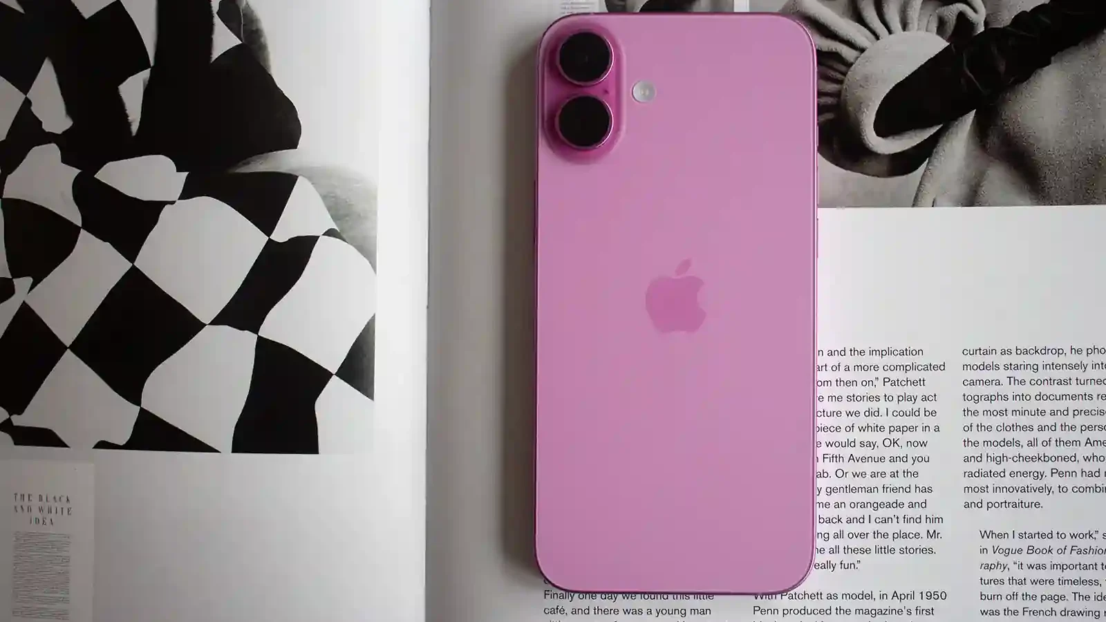 iPhone 16 Plus Review showing rear camera design and build