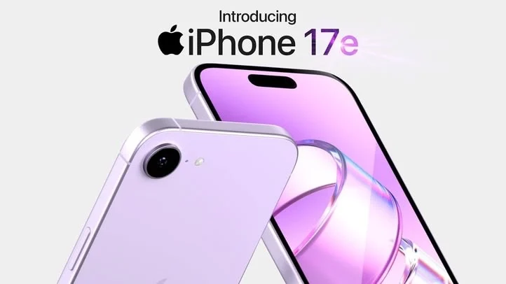 iPhone 17e review showing display and build quality