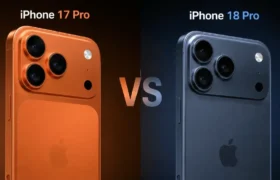 iPhone 18 Pro vs iPhone 17 Pro comparison showcasing display and camera updates