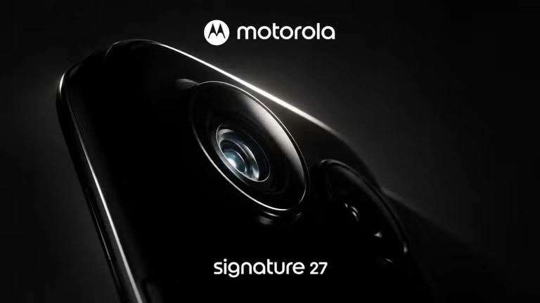 Motorola Signature 27 टीज़र डिज़ाइन और कैमरा लुक