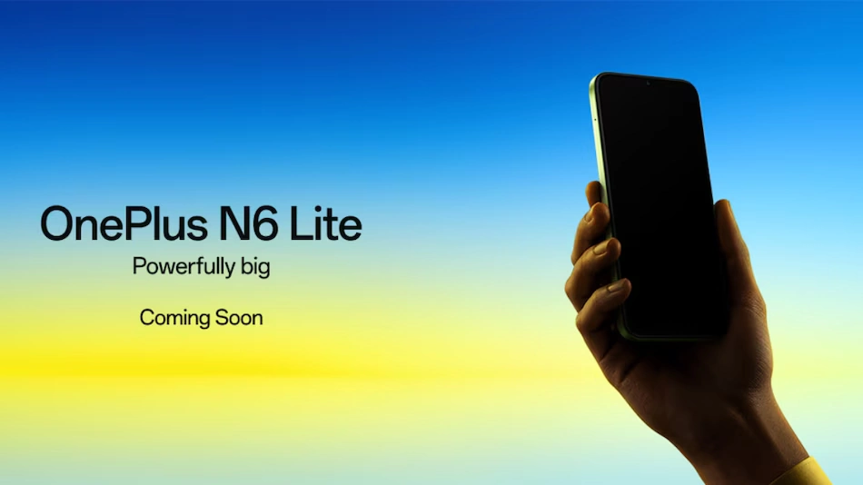 OnePlus N6 Lite India Launch Amazon microsite teaser display