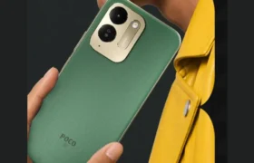 Poco C95 Pro स्मार्टफोन का बैक डिजाइन और कैमरा सेटअप