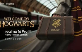 Realme 16 Pro Harry Potter Edition स्मार्टफोन का कस्टमाइज्ड बैक पैनल और डिजाइन
