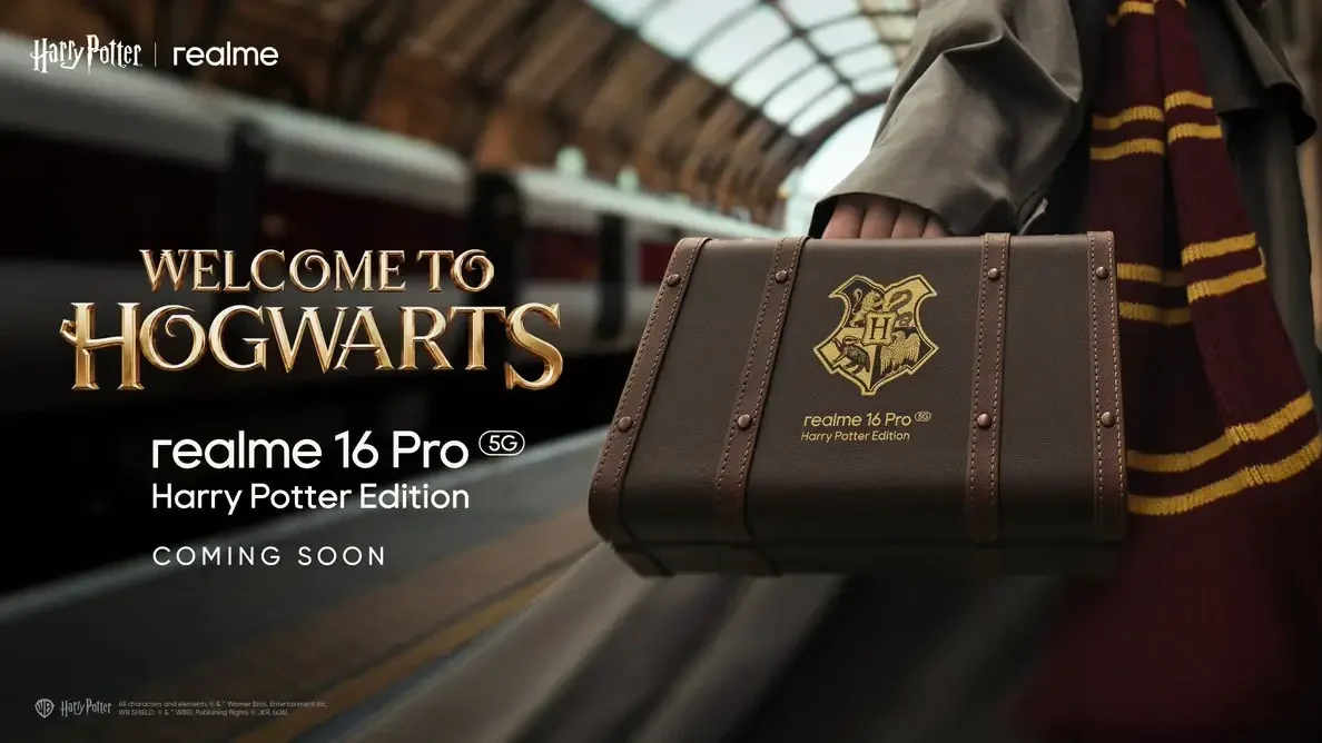 Realme 16 Pro Harry Potter Edition स्मार्टफोन का कस्टमाइज्ड बैक पैनल और डिजाइन