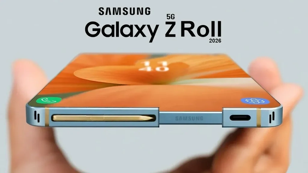 Samsung Galaxy Z Roll क्रीज-फ्री रोलेबल डिस्प्ले