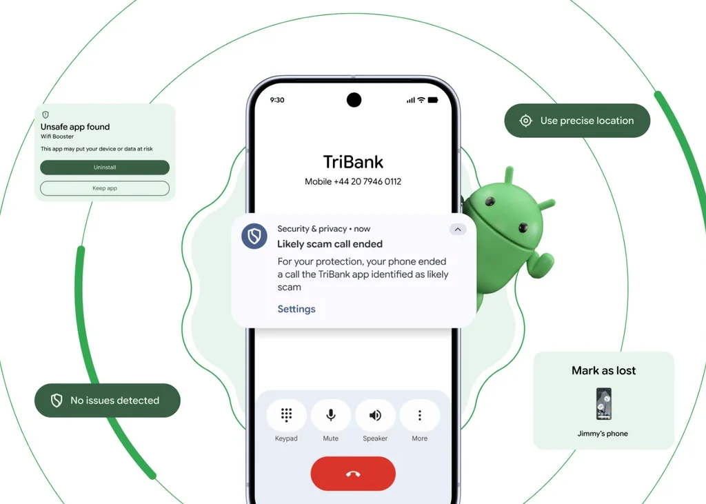 Android 17 theft protection update locking quick settings network toggles on smartphone screen