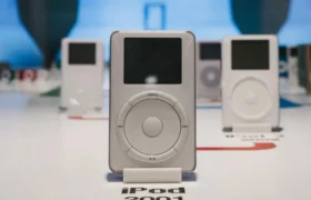 Apple iPod 25th anniversary easter egg interactive click wheel replica on web page