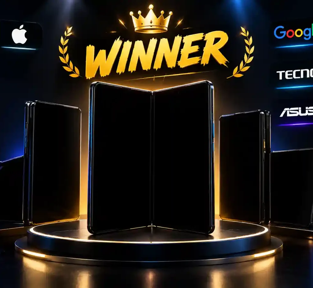 best foldable phone deals side-by-side titanium hardware display