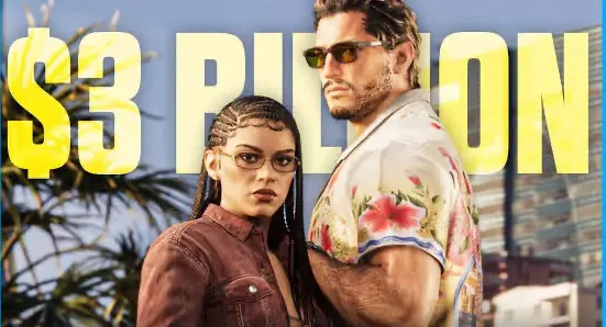 GTA 6 pre-orders sold graphic showing global sales charts and platform revenue shares
