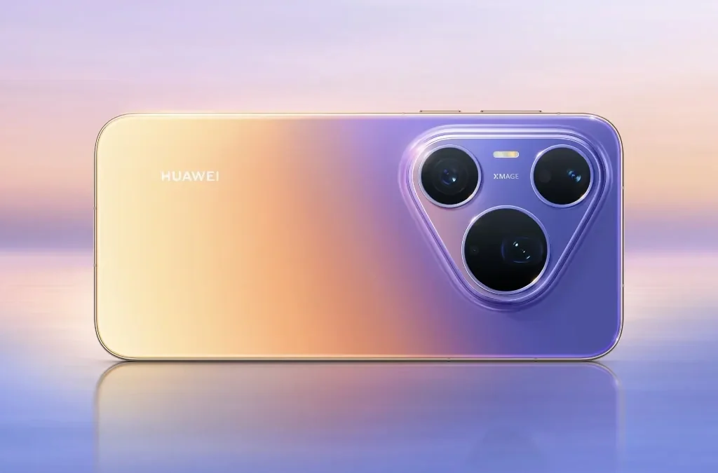 Huawei Pura 90 Plus camera leak showing the 1-inch sensor module