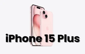 iphone 15 plus review showing curved matte glass design and dual camera module