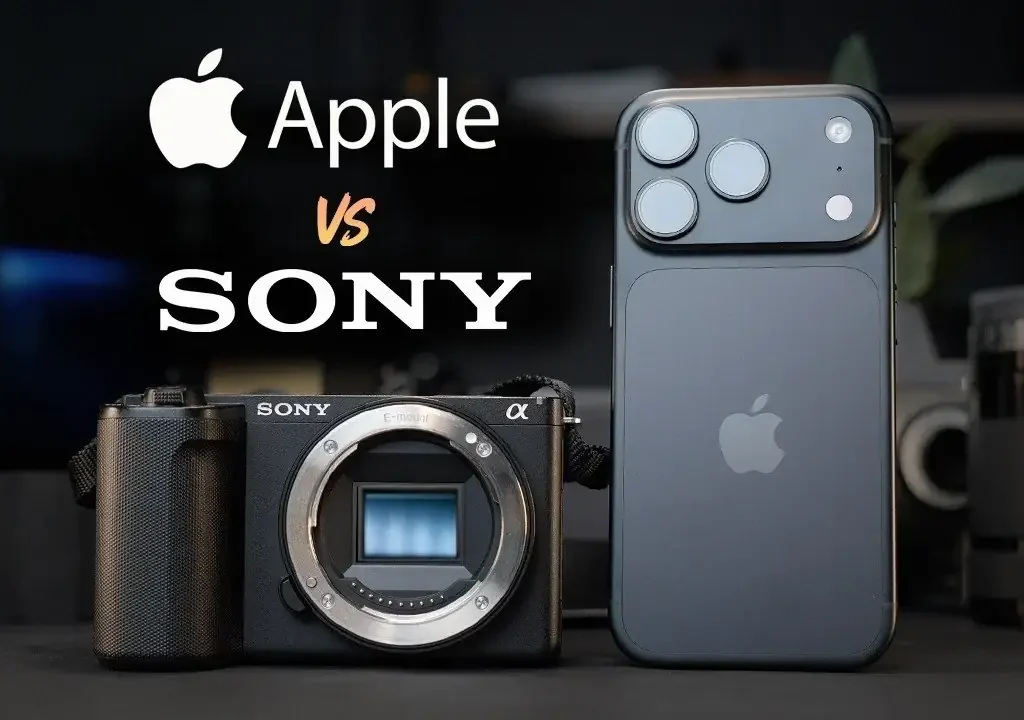 iPhone 18 Pro vs Sony ZV-E10 Mark II side by side comparison