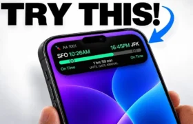 iPhone Dynamic Island features showing split multitasking bubbles and gestures