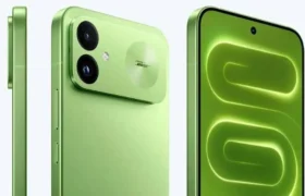 Redmi K100 camera specifications showing 50MP dual lens and ultrasonic scanner
