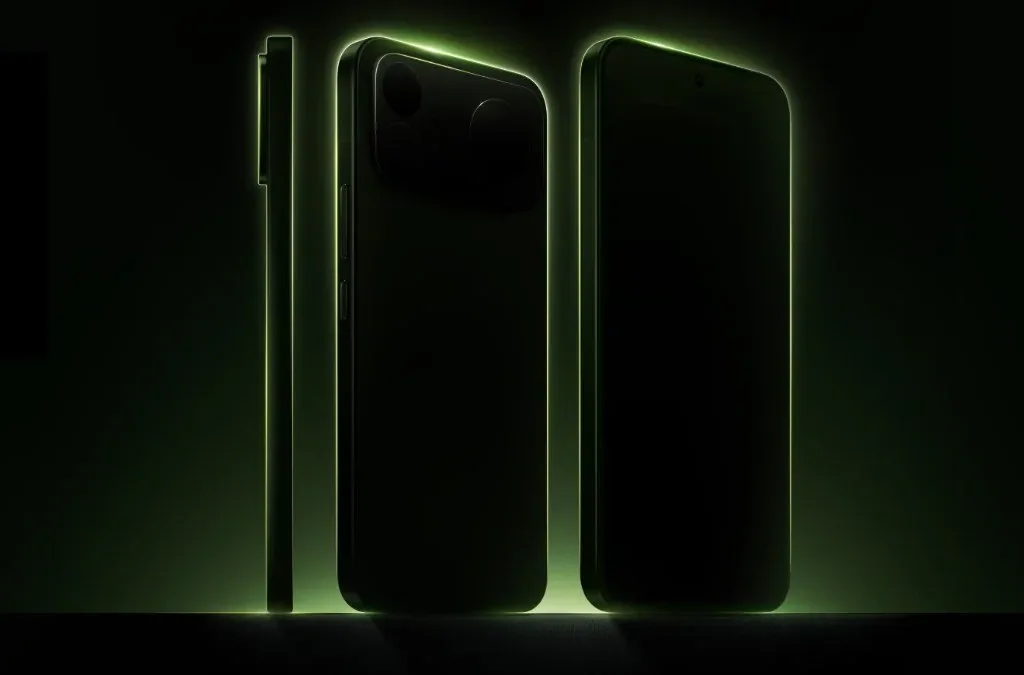 Redmi K100 launch date official teaser showing phone design and camera module