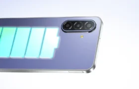 Samsung Galaxy F70 5G battery profile and USB Type-C charging port